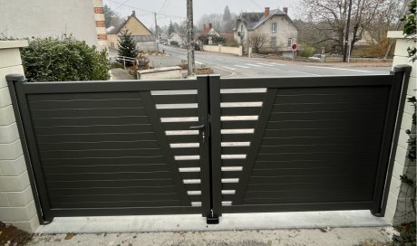 Domobaie - Fenêtre - Nevers - Cosne sur Loire -Portail aluminium sur mesure - Clôture  Menuiserie - Aluminium - PVC -