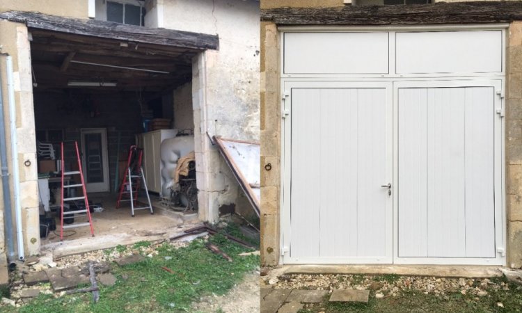 Installation de portes et de portes de garage - Nevers - DomoBaie 