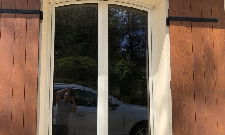 Pose de fenêtres - Nevers - DomoBaie - Cosne sur Loire - Nièvre - Sur mesure - Mixte Bois Aluminium - Fenêtre en chêne - Fenêtre cintré - Dépose totale