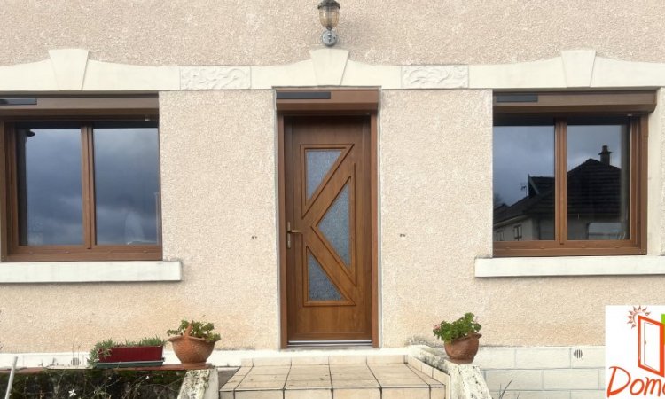 Pose de fenêtres - Nevers - DomoBaie - Cosne sur Loire - Nièvre - Sur mesure -PVC Blanche - Petit bois - Dépose totale - 
